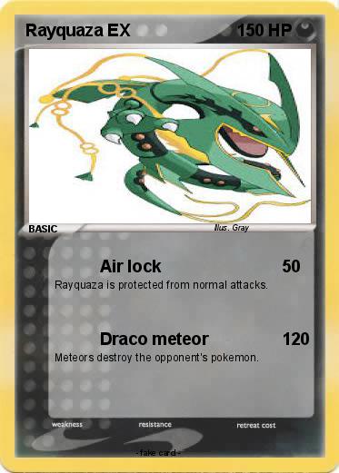 Pokemon Rayquaza EX
