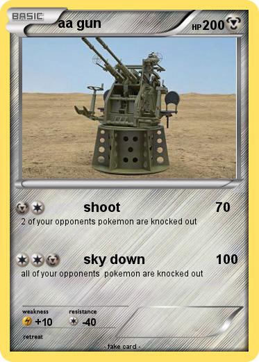 Pokemon aa gun