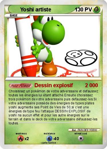 Pokemon Yoshi artiste