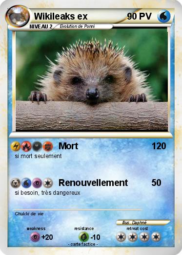 Pokemon Wikileaks ex