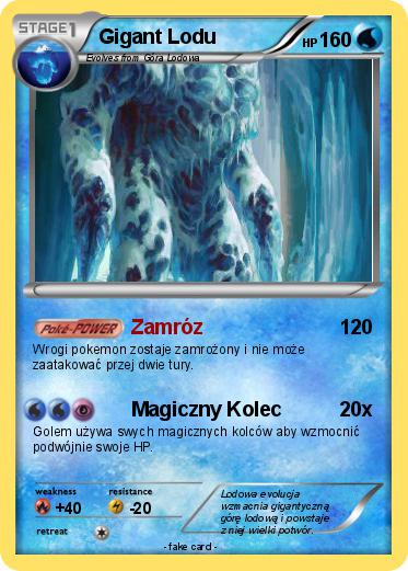 Pokemon Gigant Lodu