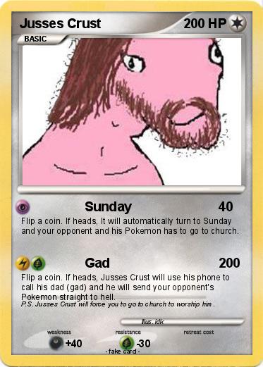 Pokemon Jusses Crust