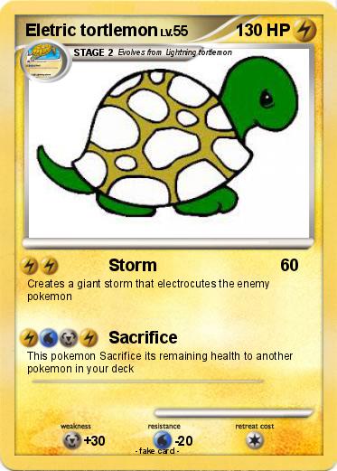 Pokemon Eletric tortlemon