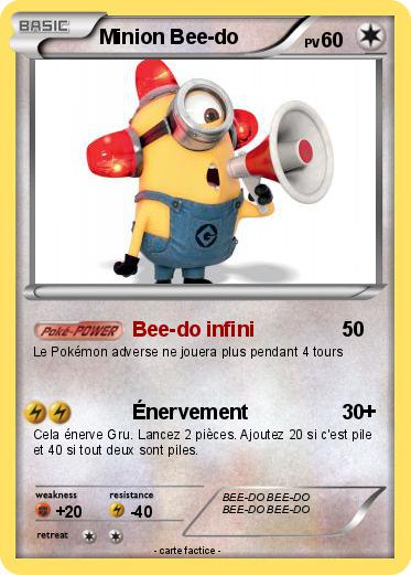 Pokemon Minion Bee-do