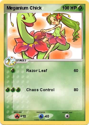 Pokemon Meganium Chick