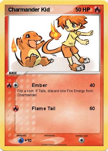 Pokemon Charmander Kid