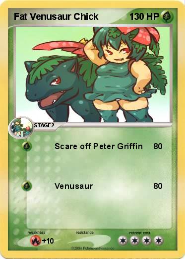 Pokemon Fat Venusaur Chick