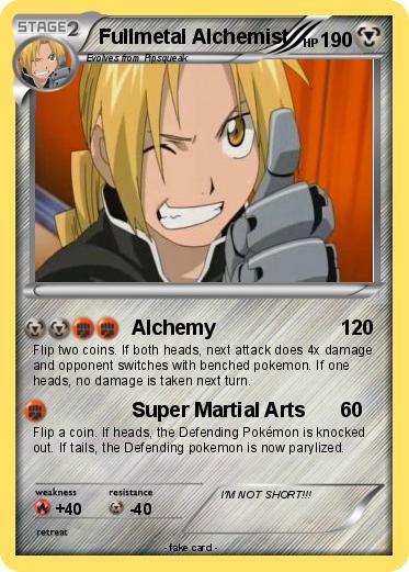 Pokemon Fullmetal Alchemist