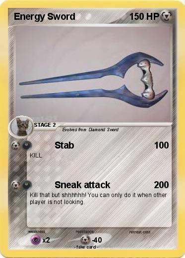 Pokemon Energy Sword