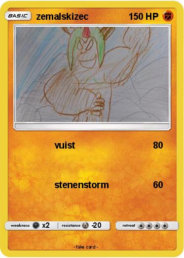 Pokemon zemalskizec