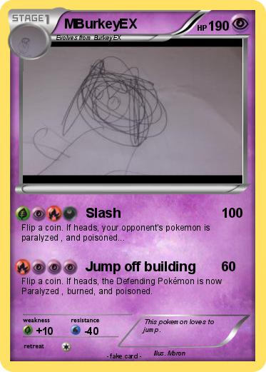 Pokemon MBurkeyEX