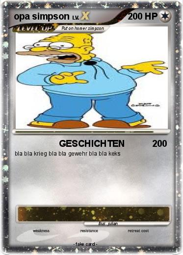 Pokemon opa simpson