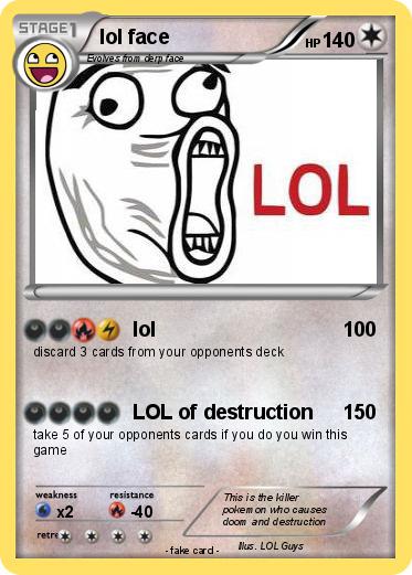 Pokemon lol face