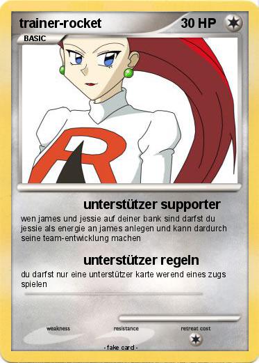 Pokemon trainer-rocket