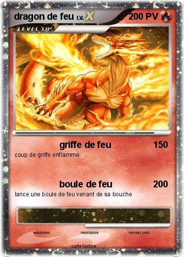 Pokemon dragon de feu