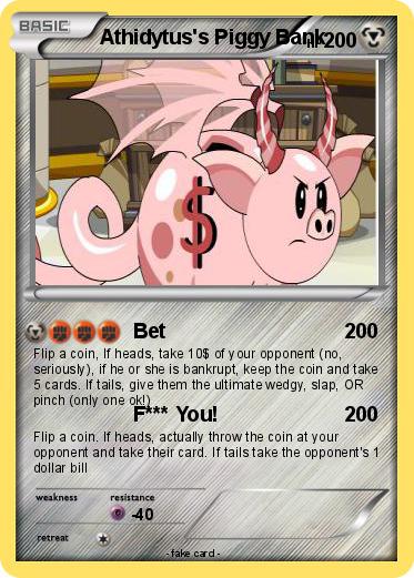 Pokemon Athidytus's Piggy Bank