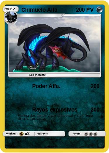 Pokemon Chimuelo Alfa