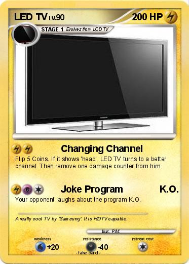 Pokemon LED TV