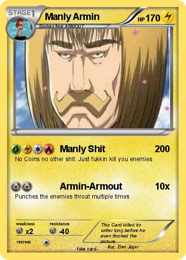 Pokemon Manly Armin
