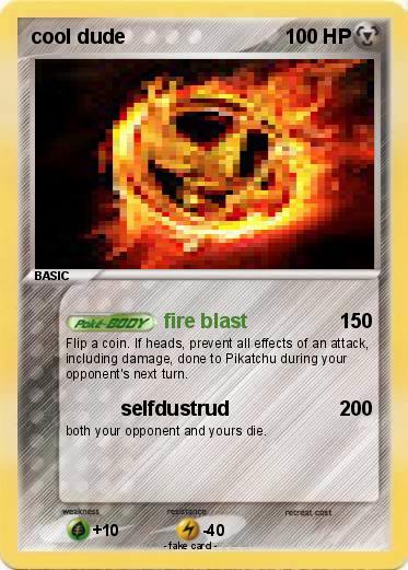 Pokemon cool dude