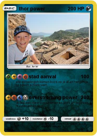 Pokemon thor power