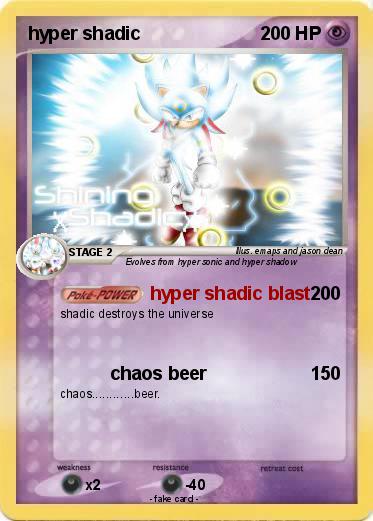Pokemon hyper shadic
