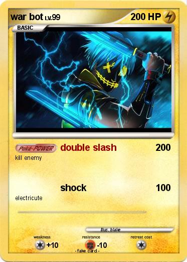 Pokemon war bot