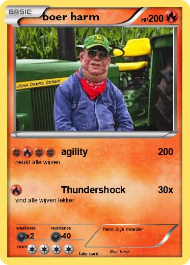 Pokemon boer harm