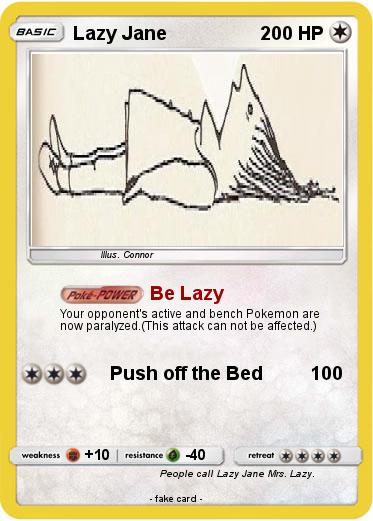 Pokemon Lazy Jane