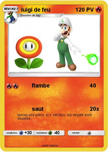 Pokemon luigi de feu