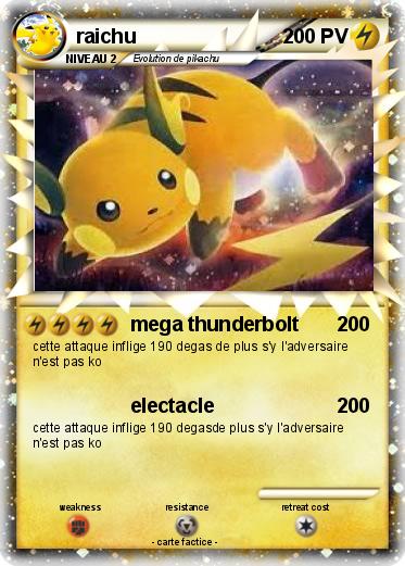 Pokemon raichu