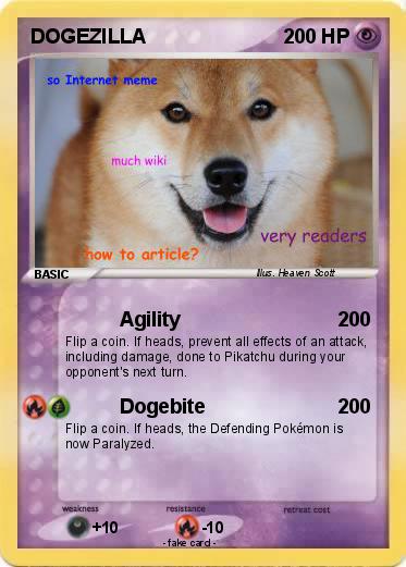 Pokemon DOGEZILLA