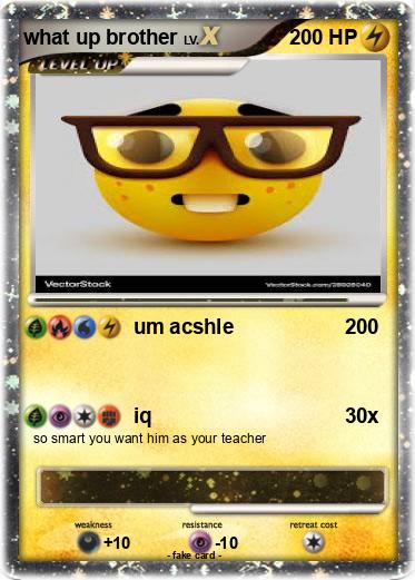 Pokemon what up brother