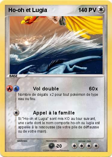 Pokemon Ho-oh et Lugia