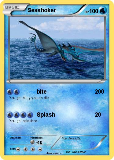 Pokemon Seashoker