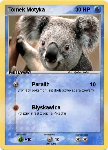 Pokemon Tomek Motyka