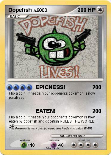 Pokemon Dopefish
