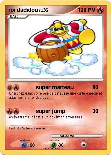 Pokemon roi dadidou