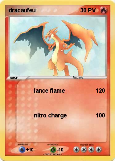 Pokemon dracaufeu