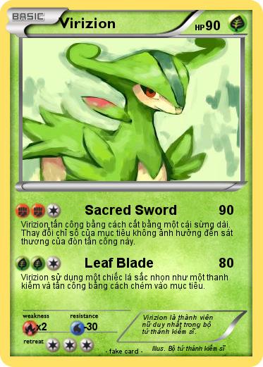 Pokemon Virizion