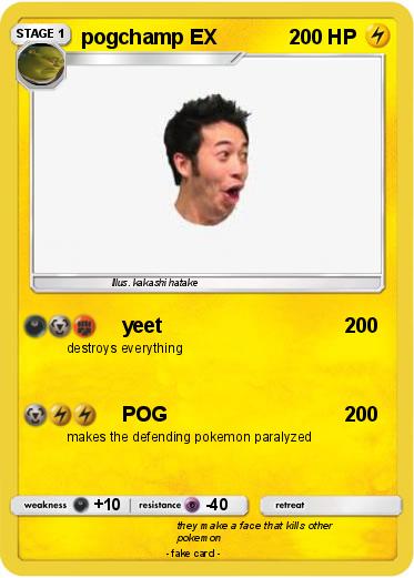 Pokemon pogchamp EX