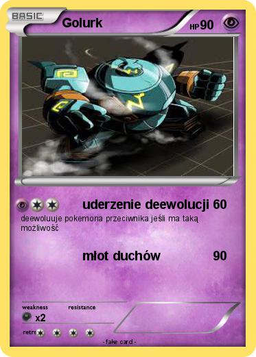 Pokemon Golurk