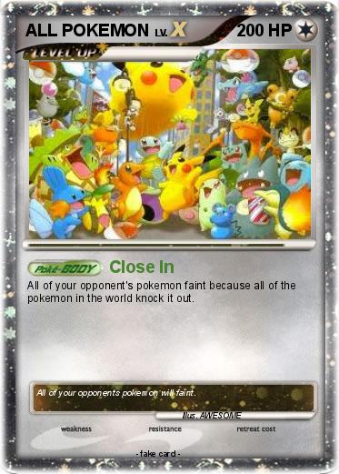 Pokemon ALL POKEMON