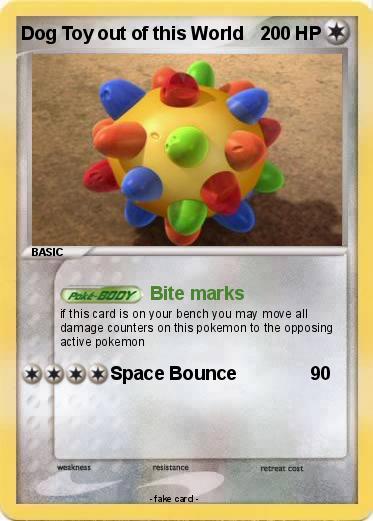 Pokemon Dog Toy out of this World