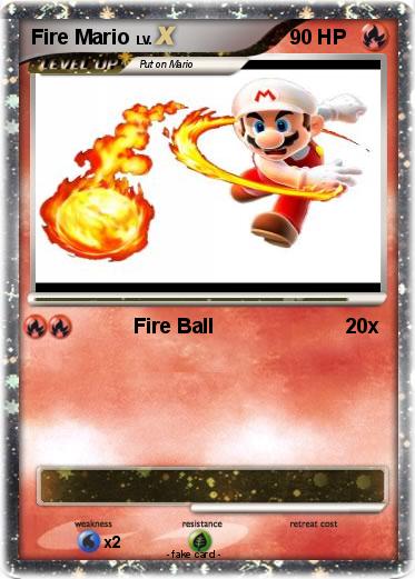 Pokemon Fire Mario