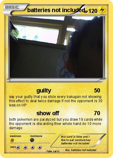 Pokemon batteries not included