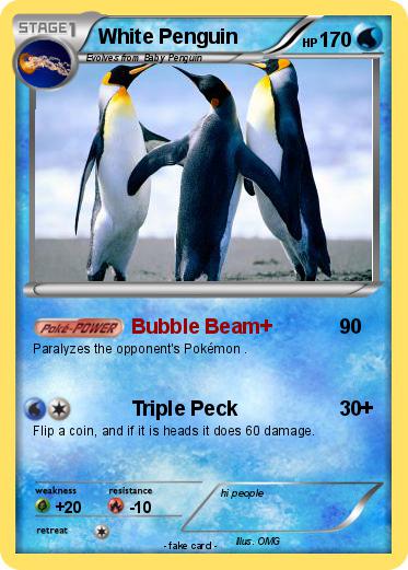Pokemon White Penguin