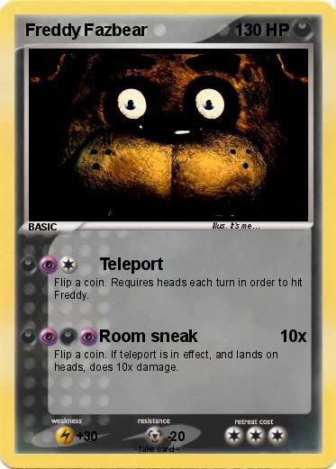 Pokemon Freddy Fazbear