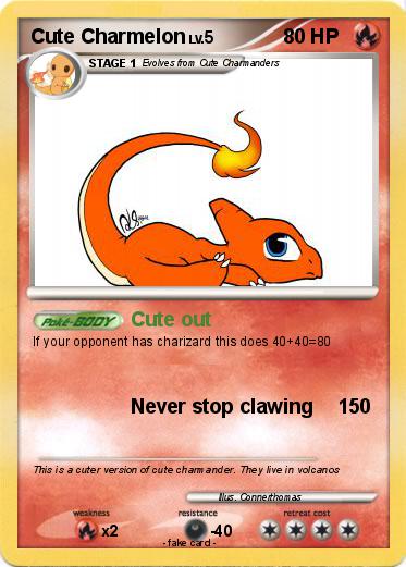 Pokemon Cute Charmelon