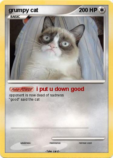 Pokemon grumpy cat